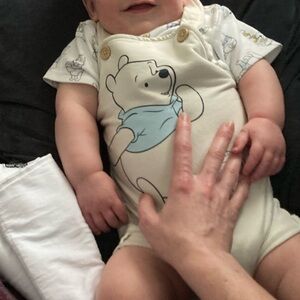 3 packs of cotton overall sets. 6m